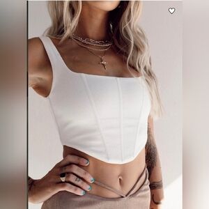 Princess Polly Kaeshia Rib Bustier